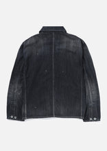 画像をギャラリービューアに読み込む, WASHED LW DENIM COVERALL JACKET