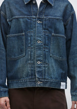 画像をギャラリービューアに読み込む, WASHED DENIM TYPE-2 JACKET