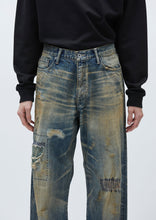 画像をギャラリービューアに読み込む, SAVAGE DENIM DP WIDE PANTS