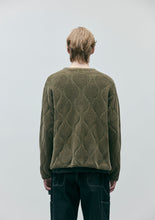 画像をギャラリービューアに読み込む, QUILTING ZIP CARDIGAN