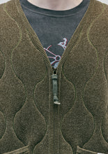 画像をギャラリービューアに読み込む, QUILTING ZIP CARDIGAN