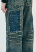 画像をギャラリービューアに読み込む, SAVAGE DENIM DP WIDE PANTS