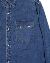 画像をギャラリービューアに読み込む, DENIM SHIRT H . WASH