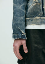 画像をギャラリービューアに読み込む, SAVAGE LW DENIM ZIP JACKET
