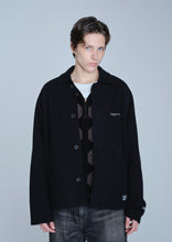 画像をギャラリービューアに読み込む, CW KNIT FABRIC JACKET