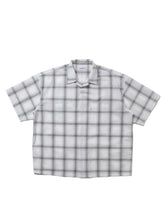 画像をギャラリービューアに読み込む, T/C Sucker Ombre Check S/S Shirt