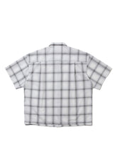 画像をギャラリービューアに読み込む, T/C Sucker Ombre Check S/S Shirt