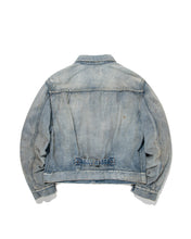 画像をギャラリービューアに読み込む, BLANKET LINED DENIM JK AGING