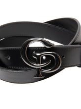 画像をギャラリービューアに読み込む, Symbol Buckle Leather Belt