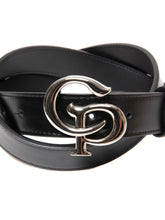 画像をギャラリービューアに読み込む, Symbol Buckle Leather Belt