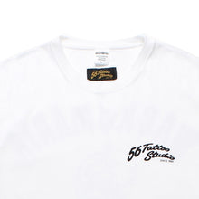 画像をギャラリービューアに読み込む, 56 TATTOO STUDIO / WASHED HEAVY WEIGHT CREW NECK T-SHIRT