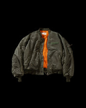 画像をギャラリービューアに読み込む, DIRTY NYLON MA-1