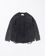 画像をギャラリービューアに読み込む, MOSS STITCH DAMAGED POCKET L/S T-S