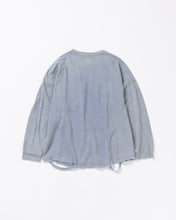 画像をギャラリービューアに読み込む, MOSS STITCH DAMAGED POCKET L/S T-S