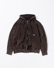 画像をギャラリービューアに読み込む, HARD DAMAGED INNER WAFFLE SWEAT PARKA