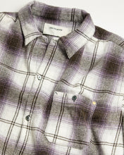 画像をギャラリービューアに読み込む, OMBRE CHECK DAMAGED WIDE FLANNEL SHIRTS
