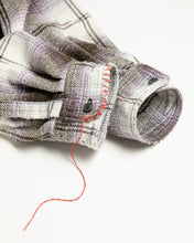 画像をギャラリービューアに読み込む, OMBRE CHECK DAMAGED WIDE FLANNEL SHIRTS