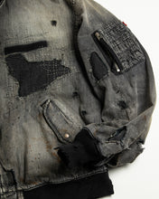 画像をギャラリービューアに読み込む, HARD REMAKED DUAL DENIM MA-1