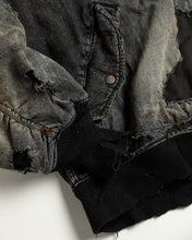 画像をギャラリービューアに読み込む, HARD REMAKED DUAL DENIM MA-1