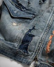 画像をギャラリービューアに読み込む, DUAL DENIM REMAKED FULLZIP PARKA
