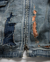 画像をギャラリービューアに読み込む, DUAL DENIM REMAKED FULLZIP PARKA