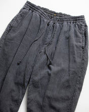 画像をギャラリービューアに読み込む, PIGMENT DYED LINEN TAPERED EASY PANTS