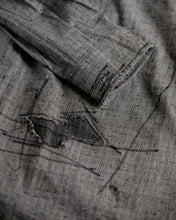 画像をギャラリービューアに読み込む, LINEN PLAID REMAKED WIDE SHIRTS