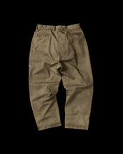 画像をギャラリービューアに読み込む, PAINTED NO TUCK WIDE CHINO TROUSERS