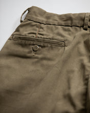 画像をギャラリービューアに読み込む, PAINTED NO TUCK WIDE CHINO TROUSERS