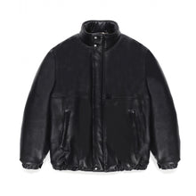 画像をギャラリービューアに読み込む, LEATHER PUFFER JACKET ( TYPE-1)