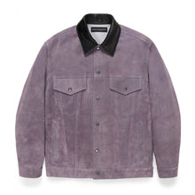 画像をギャラリービューアに読み込む, SUEDE LEATHER TRUCKER JACKET