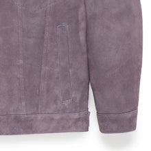 画像をギャラリービューアに読み込む, SUEDE LEATHER TRUCKER JACKET