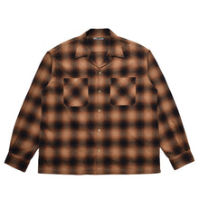 画像をギャラリービューアに読み込む, C.Flannel Ombre Open Collar SH