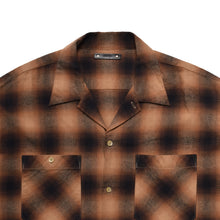 画像をギャラリービューアに読み込む, C.Flannel Ombre Open Collar SH