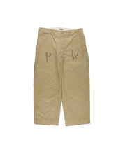 画像をギャラリービューアに読み込む, PW 41 KHAKI TROUSERS AGED
