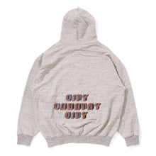 画像をギャラリービューアに読み込む, EMBROIDERED LOGO ZIP UP COTTON HOODIE_SOUND CITY COUNTRY CITY