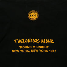 画像をギャラリービューアに読み込む, COTTON T-SHIRT_THELONIUS MONK'ROUND MIDNIGHT