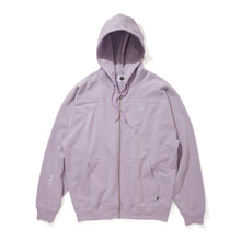 画像をギャラリービューアに読み込む, Embroidered Logo Swiching Cotton Zip Up Hoodie