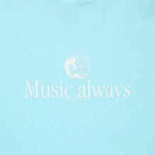 画像をギャラリービューアに読み込む, COTTON S/S T-SHIRT_Music always
