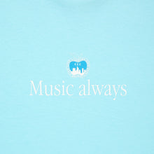 画像をギャラリービューアに読み込む, COTTON S/S T-SHIRT_Music always
