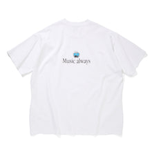 画像をギャラリービューアに読み込む, COTTON S/S T-SHIRT_Music always