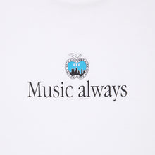 画像をギャラリービューアに読み込む, COTTON S/S T-SHIRT_Music always