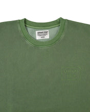 画像をギャラリービューアに読み込む, PIGMENT DYE LOGO CREW SWEAT