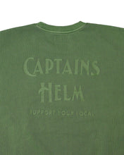 画像をギャラリービューアに読み込む, PIGMENT DYE LOGO CREW SWEAT