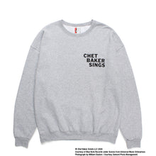 画像をギャラリービューアに読み込む, CHET BAKER / CREW NECK SWEAT SHIRT(TYPE-2)