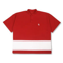 画像をギャラリービューアに読み込む, #HENRY NECK BIG STRIPE POLO