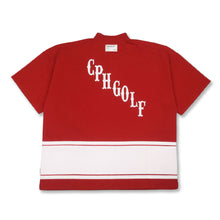 画像をギャラリービューアに読み込む, #HENRY NECK BIG STRIPE POLO