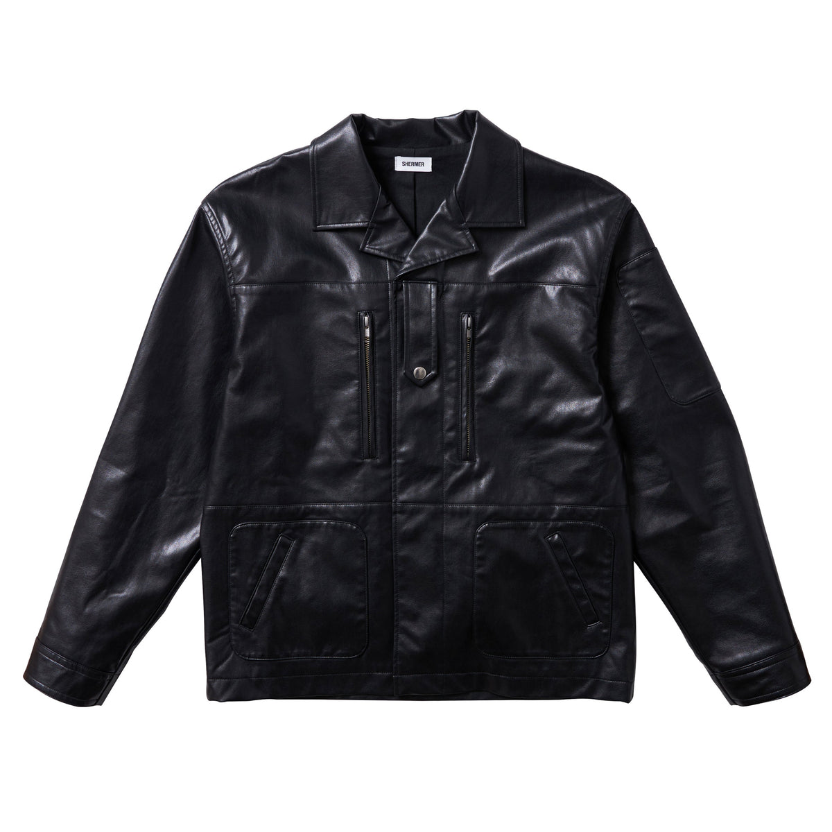 V-Leather combat Jacket – Roots Bonds ONLINE STORE