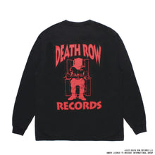 画像をギャラリービューアに読み込む, DEATH ROW RECORDS / WASHED HEAVY WEIGHT CREW NECK LONG SLEEVE T-SHIRT