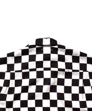 画像をギャラリービューアに読み込む, CU.Denim Checker flag S/S Open Collar SH